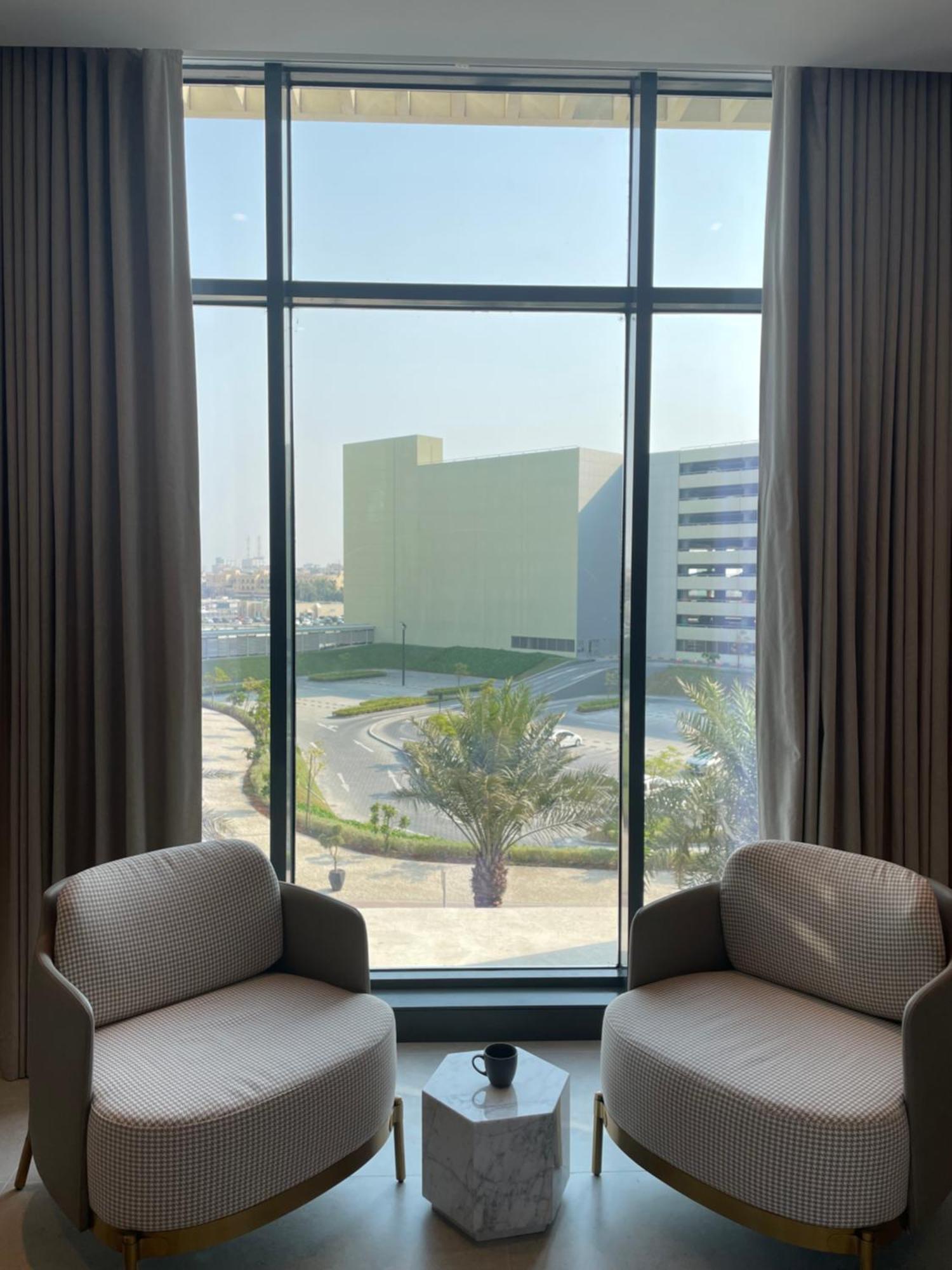 Hotel Charthouse Bahrain Manama Exterior foto View from a room at the hotel